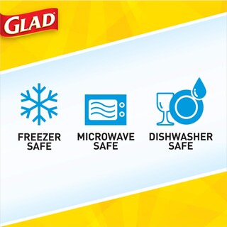 Foto 7 | Foto 7 | Recipientes Glad Standard Para Almacenamiento De Alimentos, 5 Unidades, 30 Unidades - Venta Internacional.
