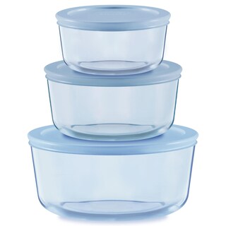 Foto 1 | Foto 1 | Juego De Recipientes Para Almacenamiento De Alimentos Pyrex Year Of Color, Paquete De 3 - Venta Internacional.
