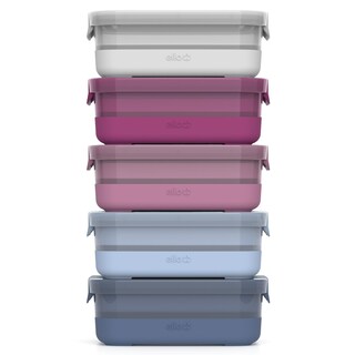 Foto 1 | Foto 1 | Set De Recipientes Para Preparación De Comidas Ello, 10 Unidades, Plástico Sin Bpa, Paquete De 5 - Venta Internacional.
