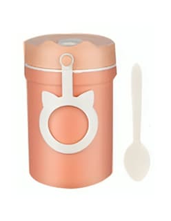 Foto 4 | Foto 4 | Topper Lonchera Lunch Box Fiambrera Termica Rosa + Gratis Termo Güish De Regalo