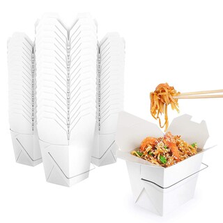 Foto 1 | Foto 1 | Recipientes Para Comida Stock Your Home Chinese 240 Ml (paquete De 50) - Venta Internacional.