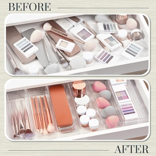 Foto 6 | Foto 6 | Set Organizador De Cajones Stori Simplesort  6 Piezas  Plástico Transparente - Venta Internacional.