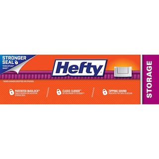 Foto 3 | Foto 3 | Bolsas De Almacenamiento Hefty Slider De Un Cuarto De Galón 20 Unidades Sin Bpa - Venta Internacional.