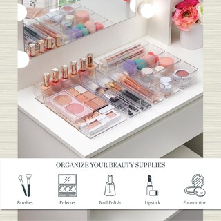 Foto 3 | Foto 3 | Set Organizador De Cajones Stori Simplesort 10 Piezas Plástico Transparente - Venta Internacional.