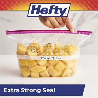 Foto 3 | Foto 3 | Bolsas De Almacenamiento Hefty Slider Calendar De Medio Galón 128 Unidades - Venta Internacional.