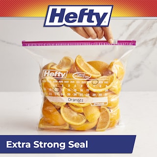 Foto 4 | Foto 4 | Bolsas De Almacenamiento Hefty Slider Calendar Tamaño Galón 120 Unidades - Venta Internacional.