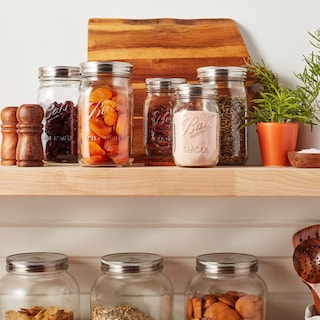 Foto 5 | Foto 5 | Mason Jar Tapas En Forma De Bola De Acero Inoxidable Boca Ancha 6 Unidades - Venta Internacional.