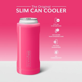 Foto 2 | Foto 2 | Can Cooler Brümate Hopsulator, Delgado, Aislante, 355 Ml, Rosa Neón - Venta Internacional.
