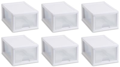 Foto 1 | Foto 1 | Cajón Apilable Sterilite 20518006 De 6 Cuartos De Galón/5.7 Litros (x6) - Venta Internacional.