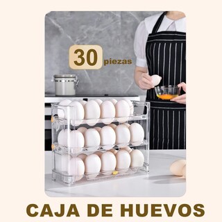 Foto 4 | Foto 4 | Organizador De Cocina Soporte Para Huevos De Almacenamiento Eo Safe Imports Esi-20620 Transparente