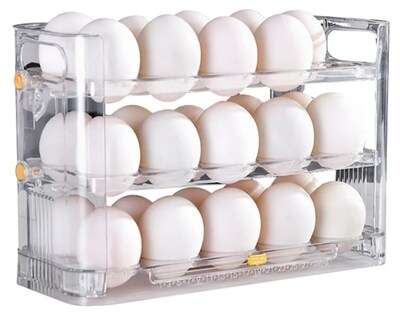 Foto 1 | Foto 1 | Organizador De Huevos Xtellar Premium Para Cocina De Alta Capacidad Y Ergonómico
