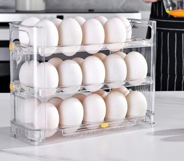 Foto 3 | Foto 3 | Organizador De Huevos Xtellar Premium Para Cocina De Alta Capacidad Y Ergonómico