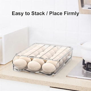 Foto 3 | Foto 3 | Refrigerador Apilable Automático Con Soporte Para Huevos Lafande - Venta Internacional.
