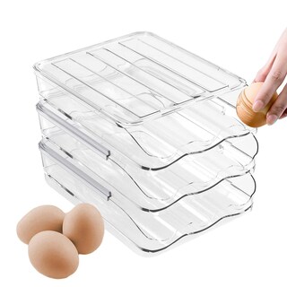 Foto 1 | Foto 1 | Refrigerador Apilable Automático Con Soporte Para Huevos Lafande - Venta Internacional.
