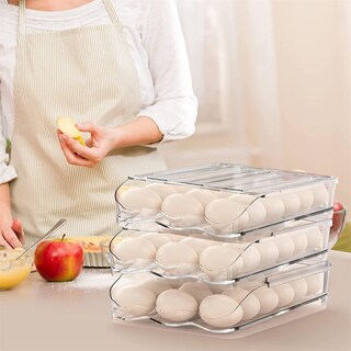 Foto 2 | Foto 2 | Refrigerador Apilable Automático Con Soporte Para Huevos Lafande - Venta Internacional.