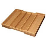 Organizador de Cubiertos Totally Bamboo 207554 color Beige