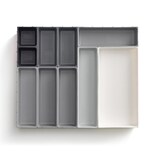 Organizador De Cubiertos Diseño Modular 10pz Plastico Aquila