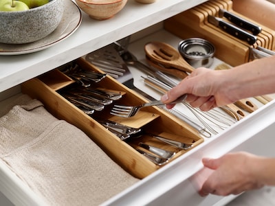 Foto 2 | Foto 2 | Organizador De Utensilios Joseph Joseph Drawerstore Compact Bamboo - Venta Internacional.