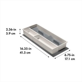 Foto 2 | Foto 2 | Organizador De Utensilios Oxo Good Grips, Cajón De Cocina Compacto, Blanco - Venta Internacional.