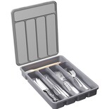 Organizador Para Cubiertos Lifewit Con 5 Compartimentos, Color Gris - Venta Internacional.