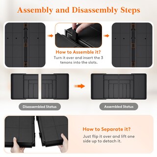 Foto 7 | Foto 7 | Organizador De Cajones Para Cubiertos Lifewit, Grande, Ampliable, 36 Cm - Venta Internacional.