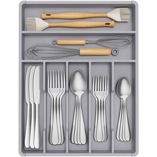 Foto 1 | Foto 1 | Organizador De Cubiertos Lifewit, Bandeja Para Cubiertos, 7 Compartimentos - Venta Internacional.