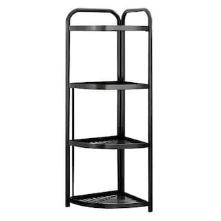 Foto 1 | Foto 1 | Estante Esquinero Iliosinnova Negro Plegable 4 Niveles