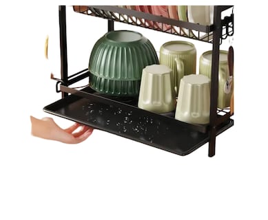 Foto 2 | Foto 2 | Escurridor de Platos con Rejilla para Tazas