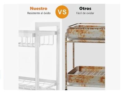 Foto 4 | Foto 4 | Escurridor de Platos con Rejilla para Tazas