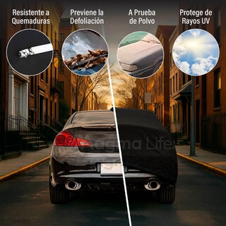 Foto 5 | Foto 5 | Magma Life Cubierta Para Auto, Impermeable Y Antipolvo, Protección Contra Rayos Uv Y Lluvia, Material Resistente En Poliéster