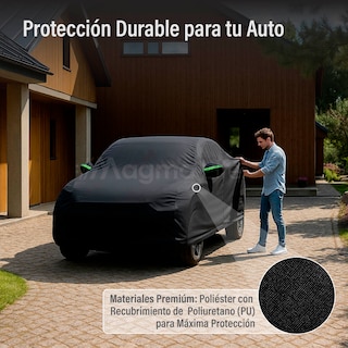 Foto 7 | Foto 7 | Magma Life Cubierta Para Auto, Impermeable Y Antipolvo, Protección Contra Rayos Uv Y Lluvia, Material Resistente En Poliéster