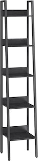 Foto 1 | Foto 1 | Estantería Vasagle De 5 Niveles, Estilo Industrial, Color Negro Ébano