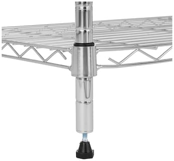 Foto 4 | Foto 4 | Estantería De Almacenamiento Amazon Basics Con 5 Estantes En Forma De Torre, Cromada - Venta Internacional.