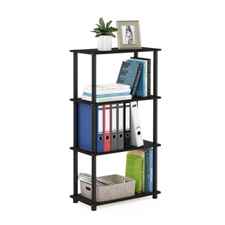 Foto 5 | Foto 5 | Estante Expositor Furinno Turn-n-tube De 4 Niveles, Color Café Espresso, Negro - Venta Internacional.