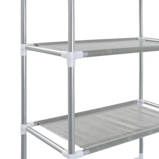 Foto 7 | Foto 7 | Estante De Almacenamiento Vidaxl De Acero Inoxidable De 3 Niveles Sobre El Inodoro - Venta Internacional.