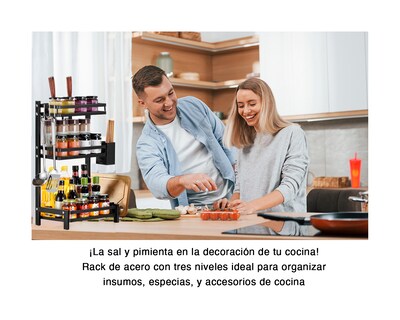 Foto 5 | Foto 5 | Organizador Brandtrendy Rack 3 Niveles color Negro