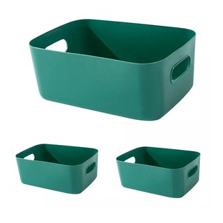 Foto 1 | Foto 1 | Canastas Organizadoras Belug Verdes 3 Piezas