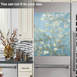 Foto 6 | Foto 6 | Funda Magnética Para Lavavajillas Naanle Almond Blossom Van Gogh, 23 X 26 - Venta Internacional.