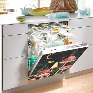 Foto 5 | Foto 5 | Funda Magnética Para Lavavajillas Naanle Moon Mushroom, 58 X 66 Cm - Venta Internacional.