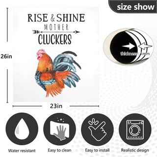 Foto 4 | Foto 4 | Funda Magnética Para Lavavajillas Naanle Rise And Shine Rooster - Venta Internacional.