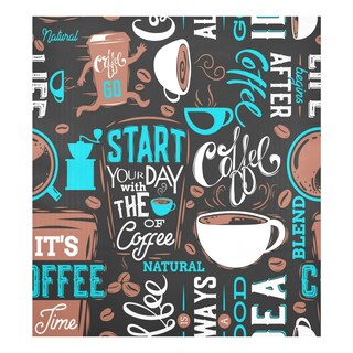 Foto 1 | Foto 1 | Funda Magnética Para Lavavajillas Naanle, Divertido Patrón De Café, 60 X 65 Cm - Venta Internacional.