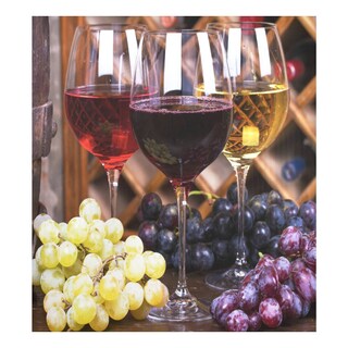 Foto 1 | Foto 1 | Funda Magnética Para Lavavajillas Naanle, Diseño De Vino Con Uvas - Venta Internacional.