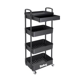 Foto 1 | Foto 1 | Carrito Organizador 4 Niveles Multiusos Estantes Con Cajón Belug