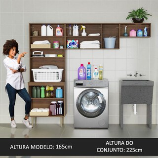 Foto 5 | Foto 5 | Mueble Kit Para Área De Lavado Elegante Gourmet 235cm Mc