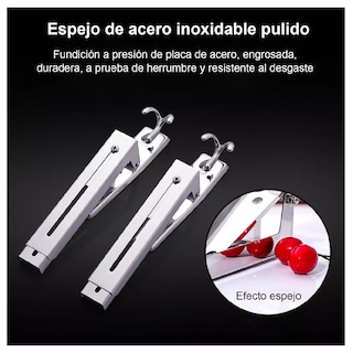 Foto 3 | Foto 3 | Soportes Plegables De Acero Inoxidable Lab.g Para Microondas 2 Pz Plata