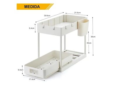 Foto 2 | Foto 2 | Organizador para Utensilios Xtellar Blanco