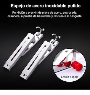 Foto 5 | Foto 5 | Soportes Xtellar Plegables De Acero Inoxidable Para Microondas