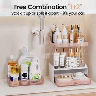 Foto 4 | Foto 4 | Organizadores Y Almacenamiento De Baño Delamu De 2 Niveles Y 2 Cajones - Venta Internacional.