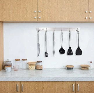 Foto 3 | Foto 3 | Xtellar Juego De 2 Percheros De Acero Inoxidable Premium Para Cocina Y Baño