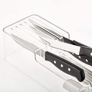 Foto 5 | Foto 5 | Knife Block Mdesign 2 Niveles Plástico En El Cajón Transparente - Venta Internacional.